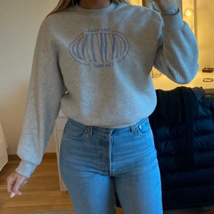 Grå sweatshirt  - Grå sweatshirt som inte kommer till användning längre, i storlek s🌸🤩