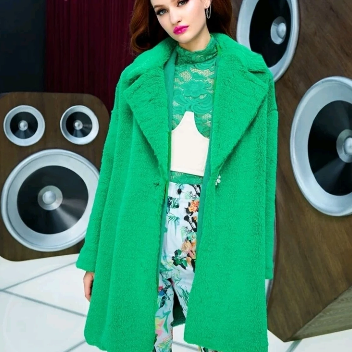 Grön kappa, coat, jacka 💚 