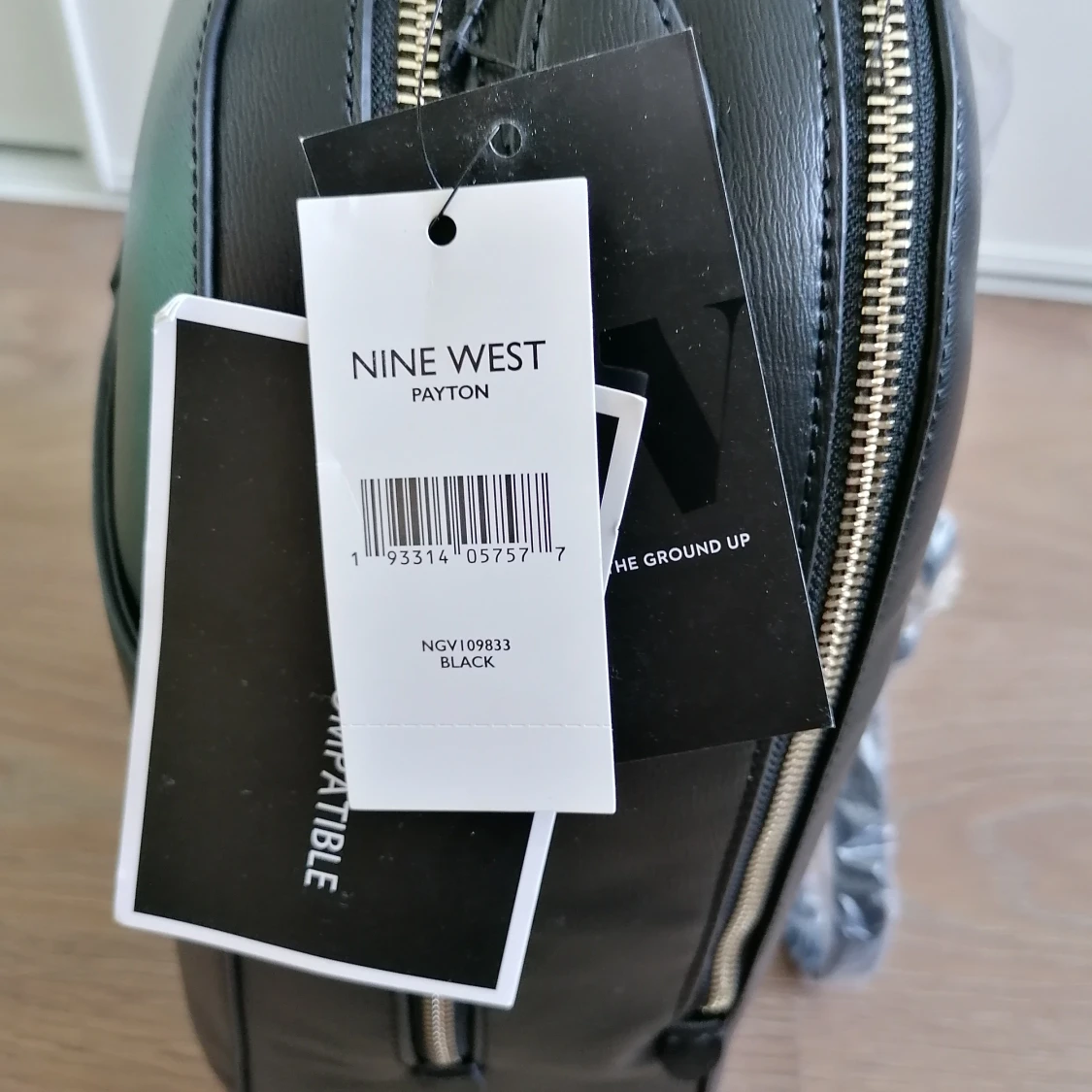 New Nine West black backbag - 91