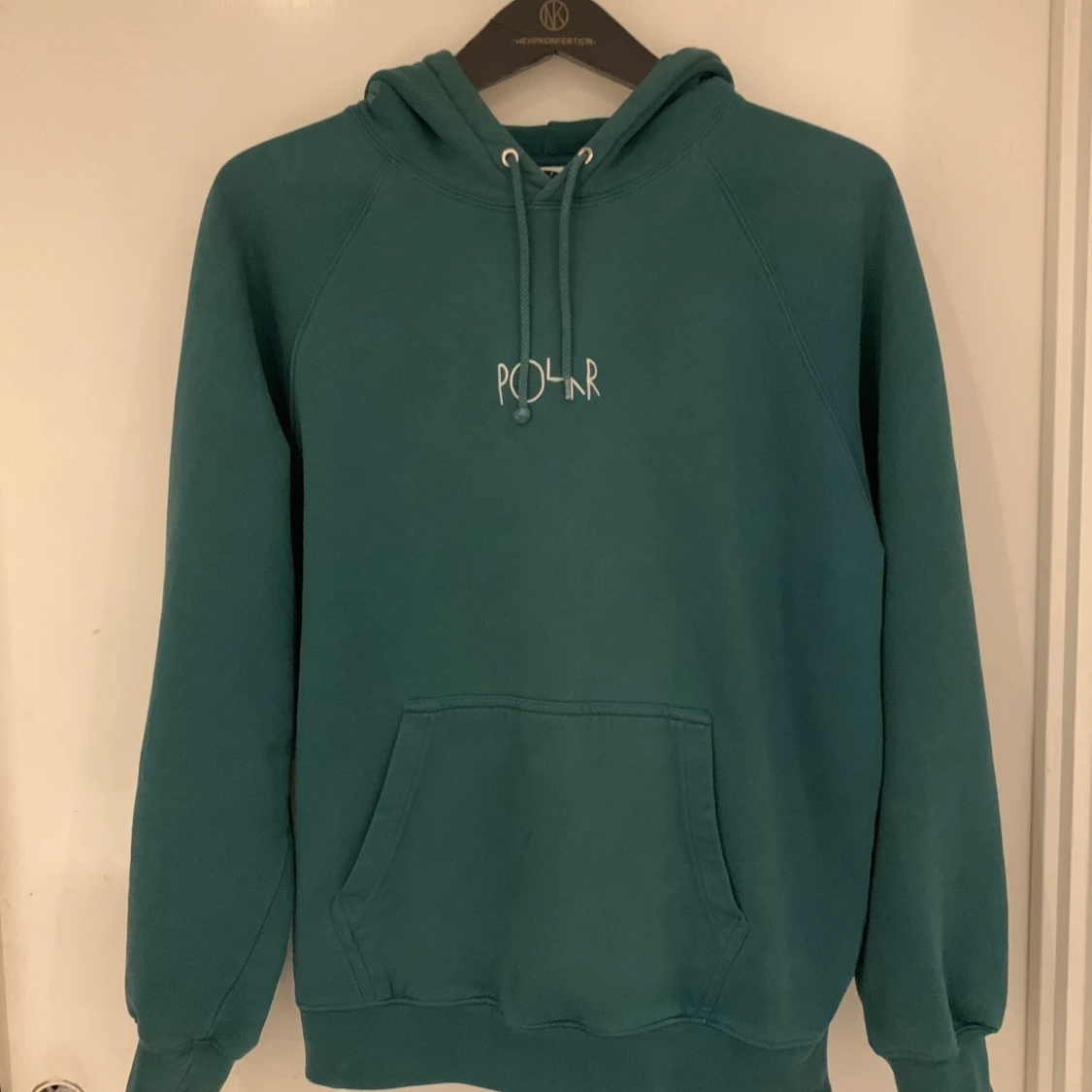 Mörkgrön Polar Hoodie - 90