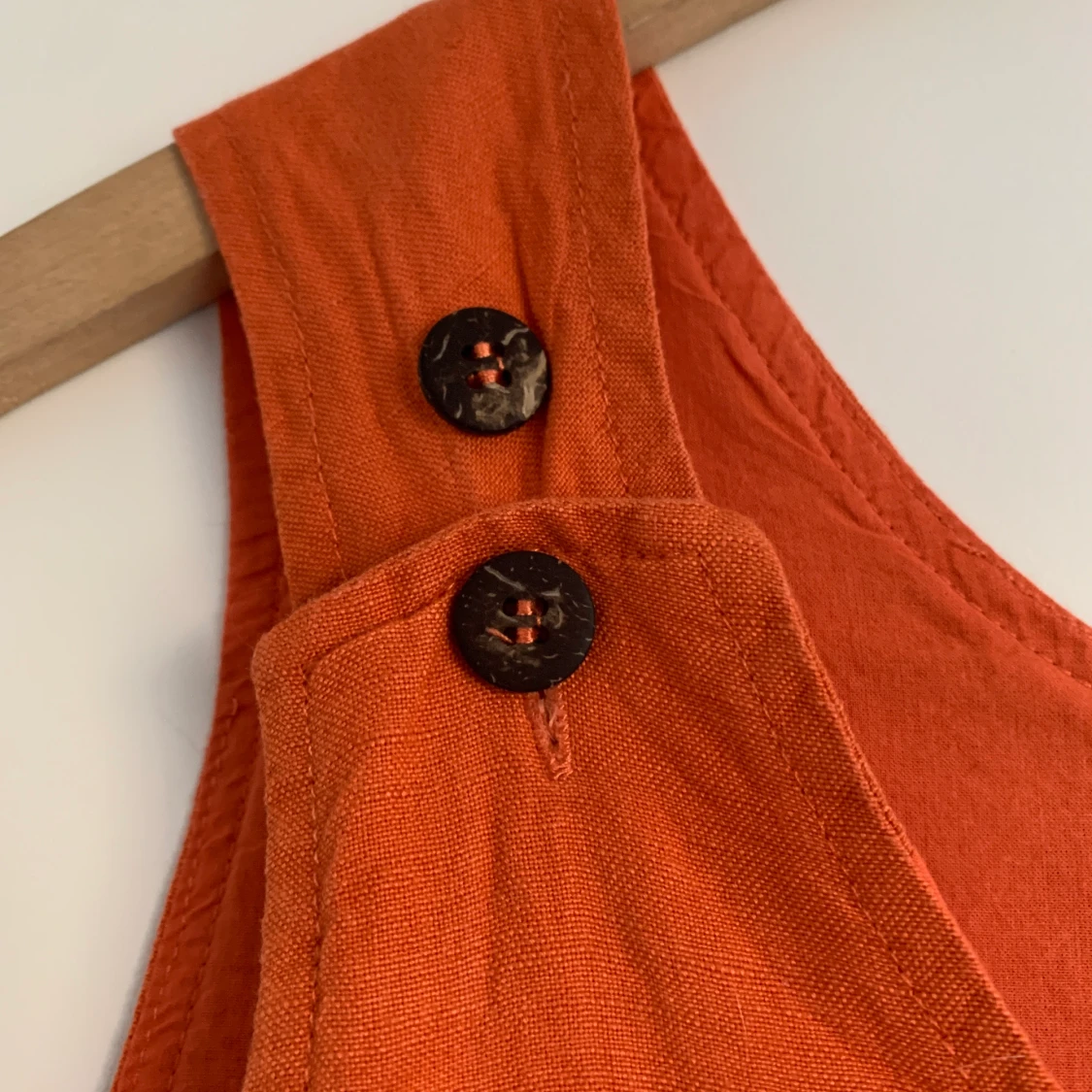 Orange babydollklänning vintagestil - 90