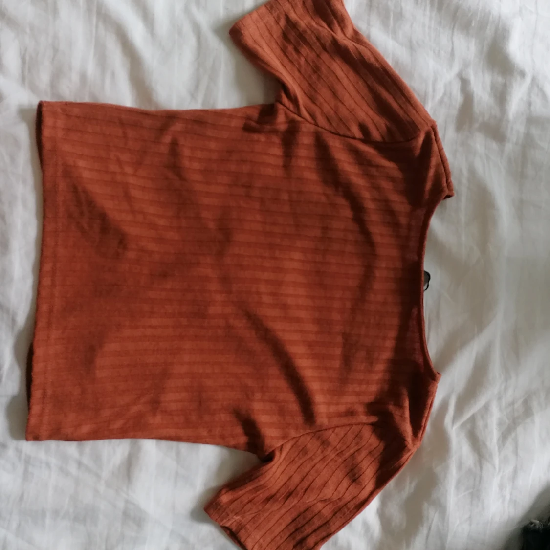 Croptop i rostfärg  - 91