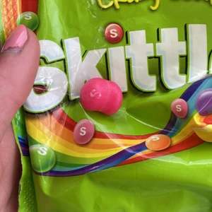 Dubbel skittle - Två ihopsatta skittles 