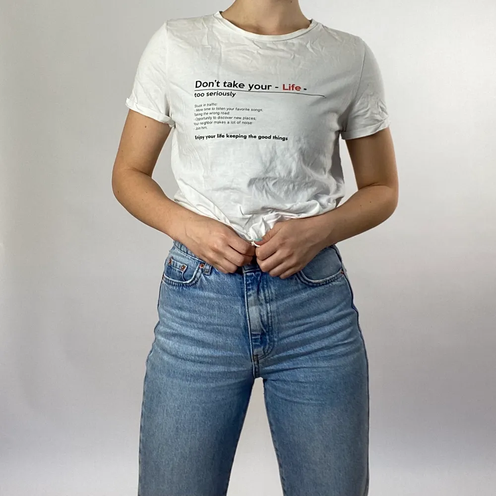 Humoristisk tshirt från Zara. T-shirts.