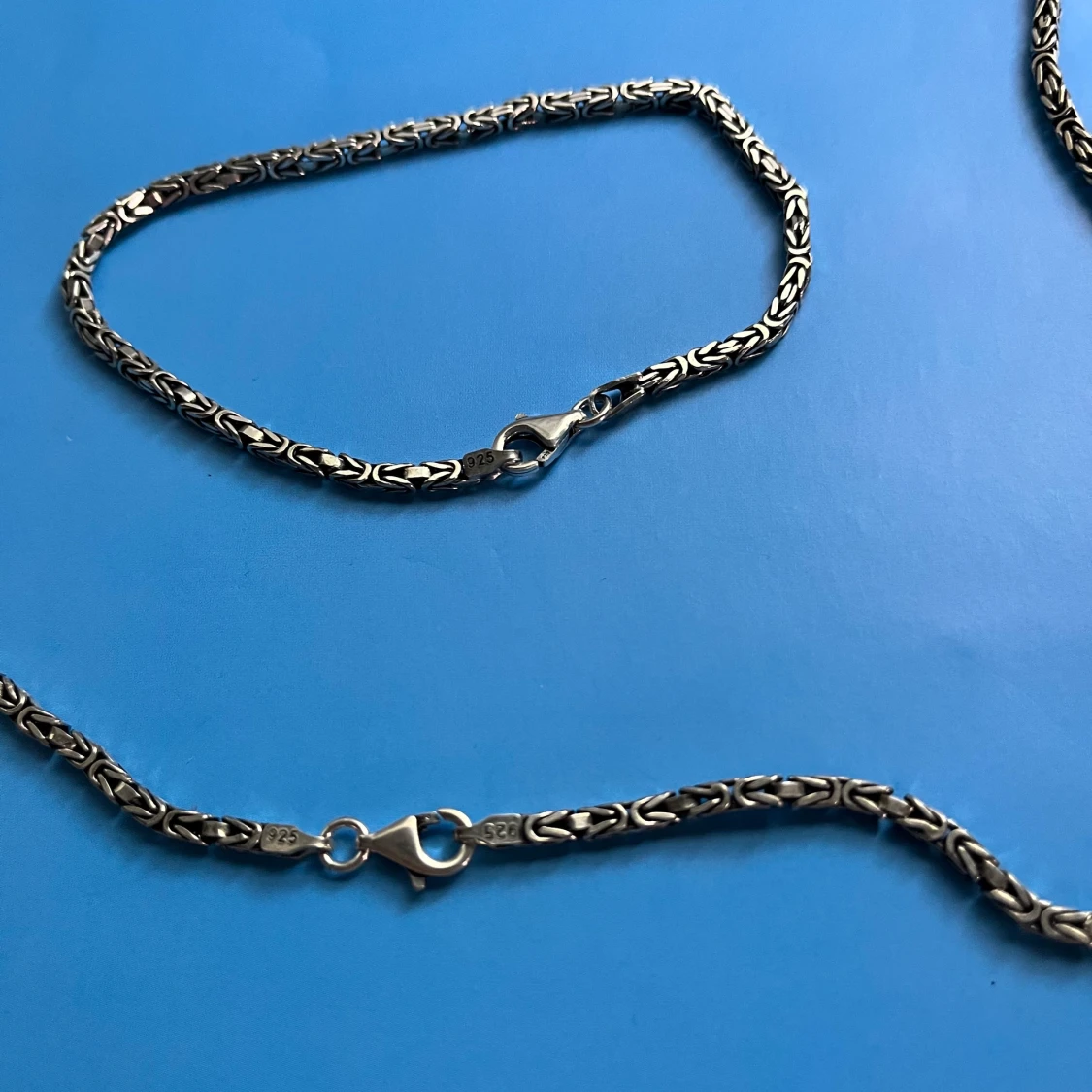 Silverkedja och armband  - 90