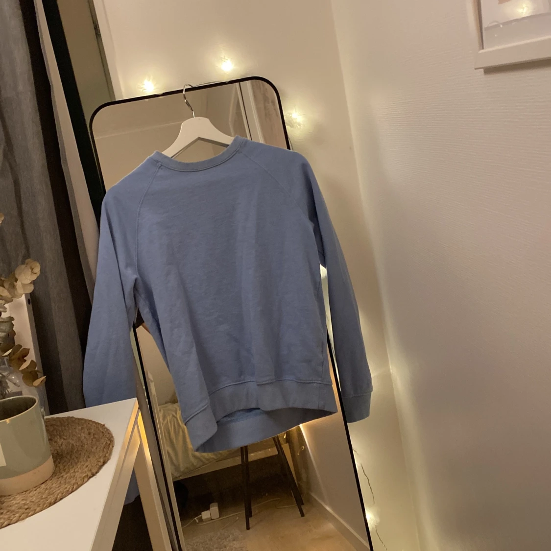 Ljusblå sweatshirt  - 90