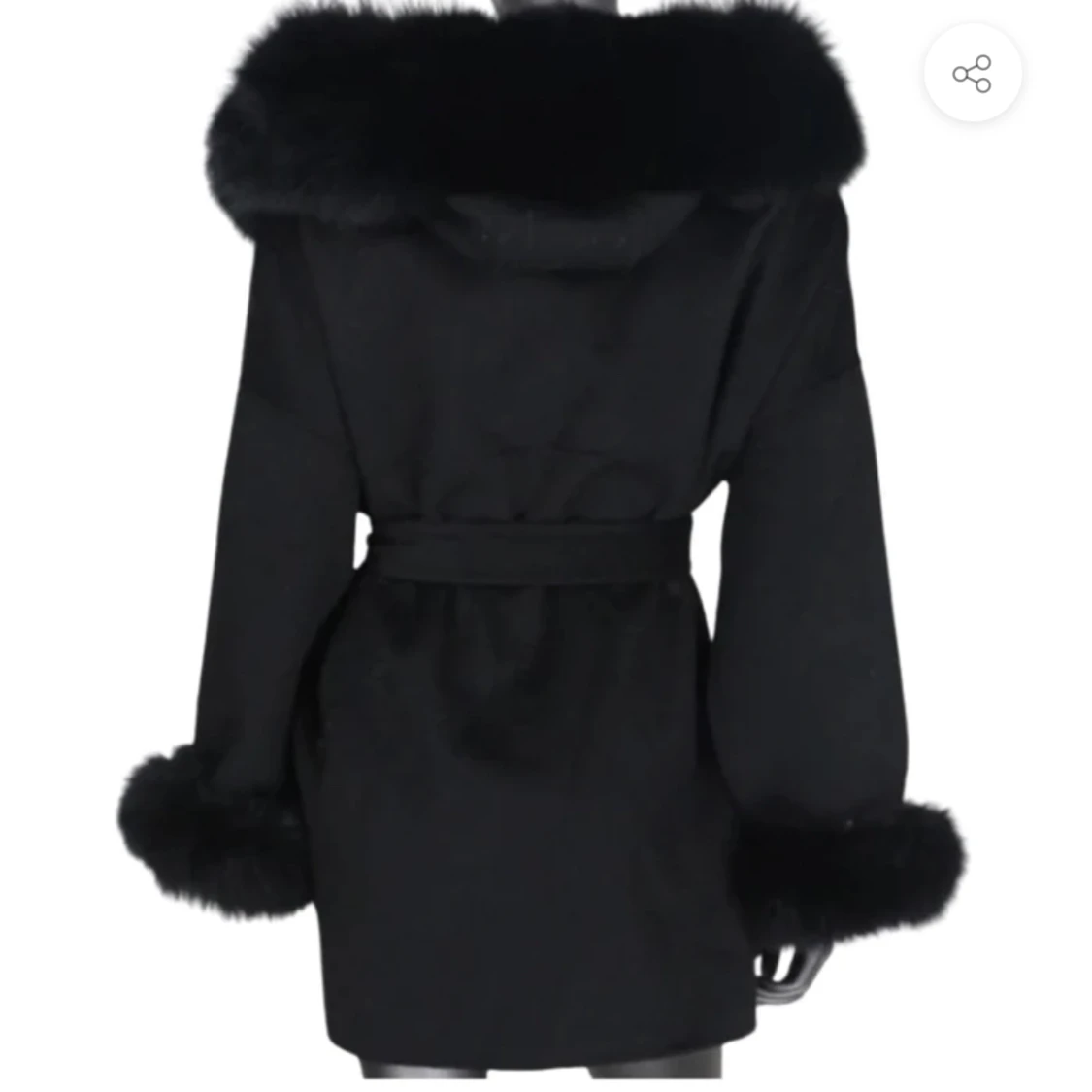 Vanessa coat black - 90