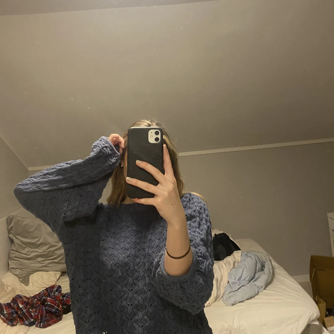 Stickad tröja  - 90