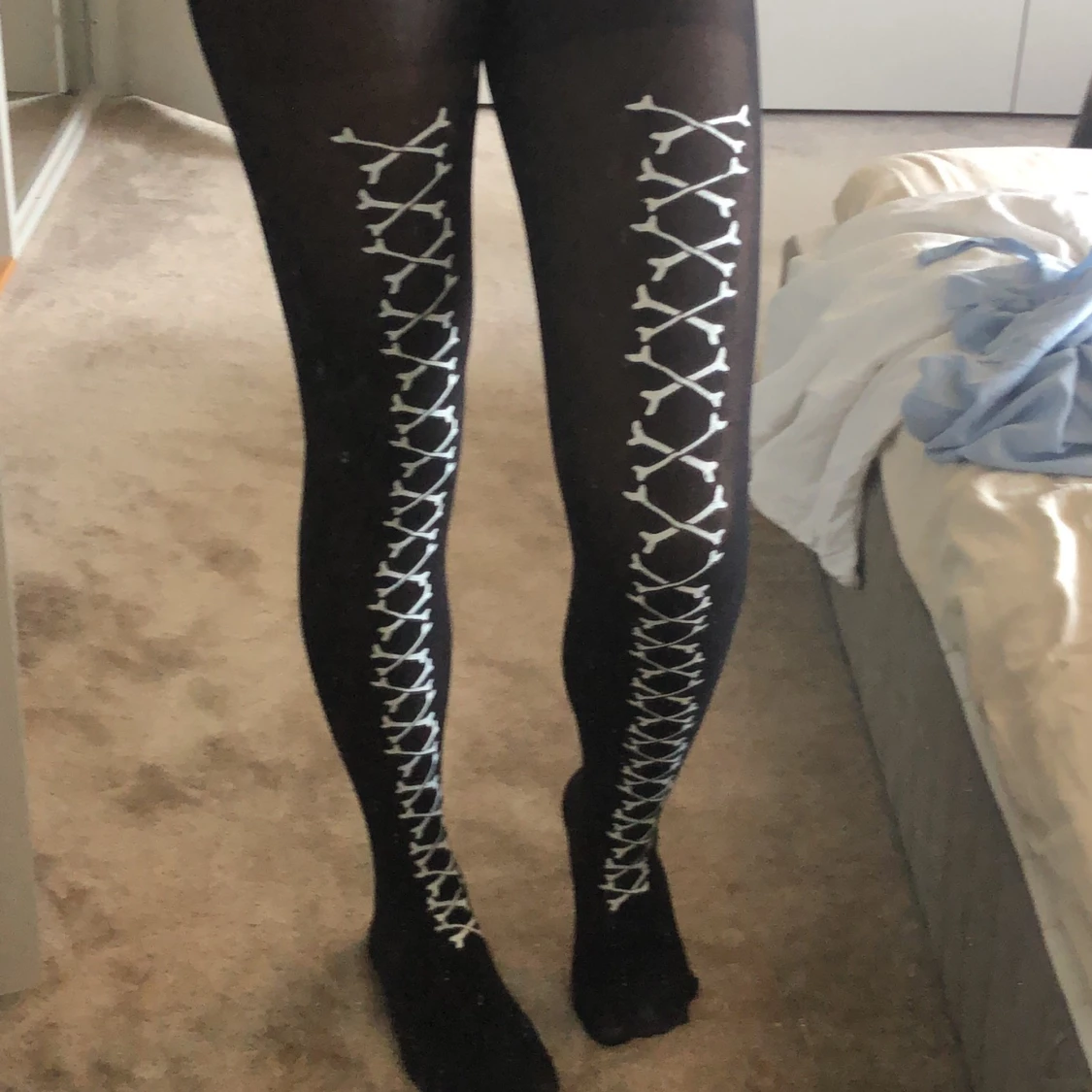 Mönstrade Strumpbyxor- Punkt Shop