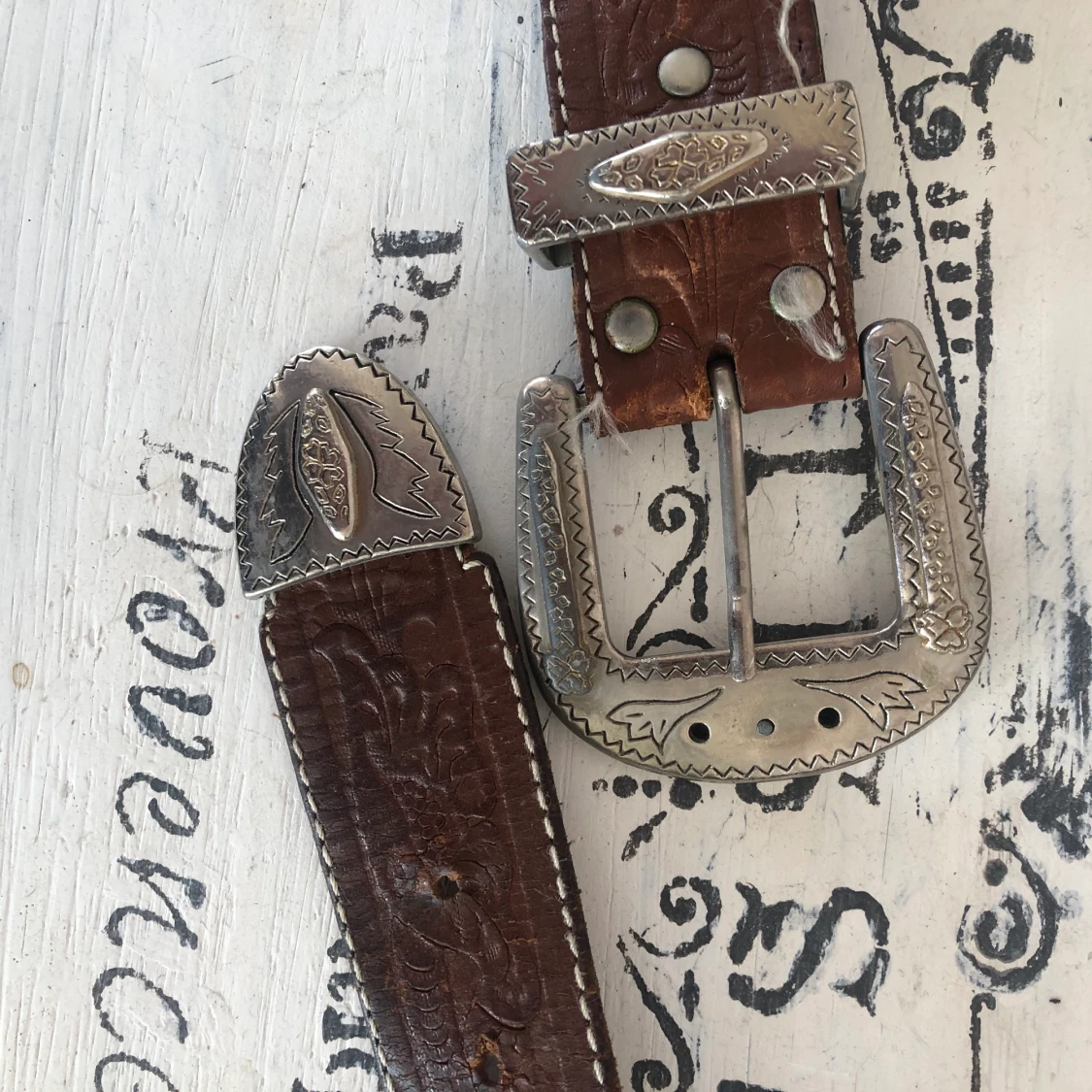 ”Western” skärp 