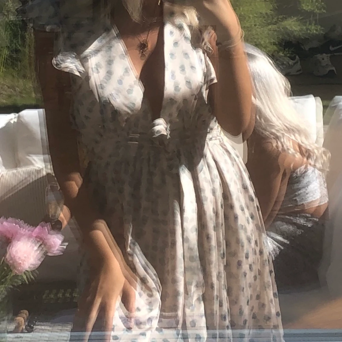 Långklänning med slits - 90