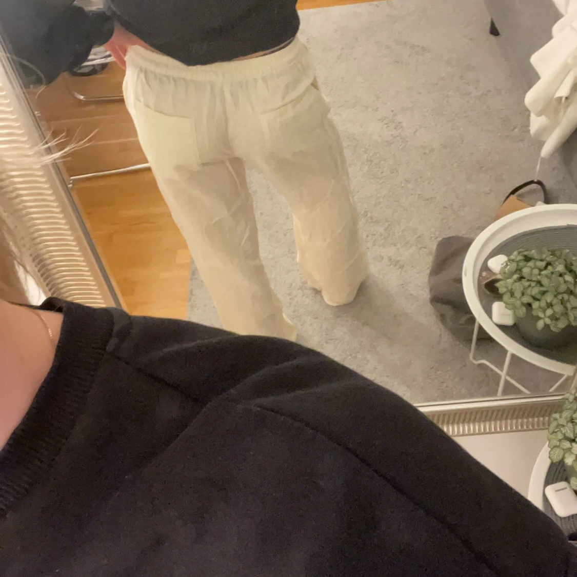 Linnebyxor zara  - 90