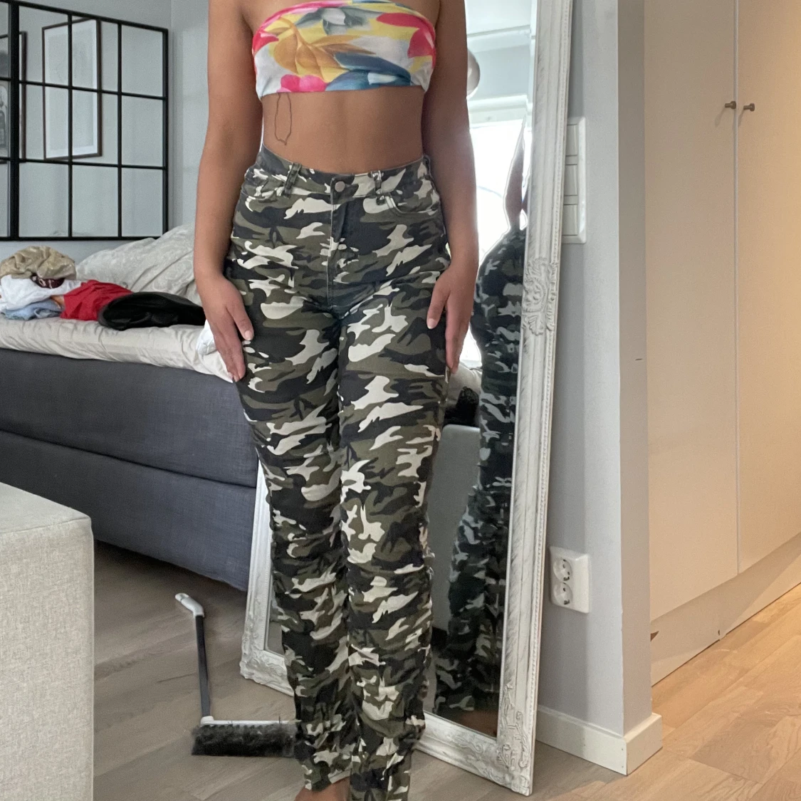 Tajts/byxor i kamouflage  - 91