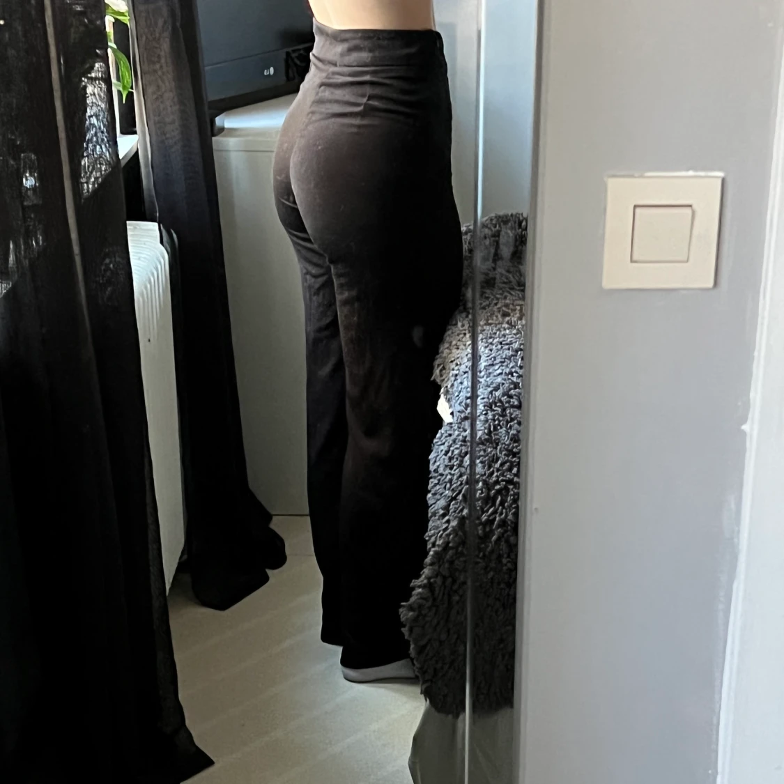 Svarta Kostymbyxor  - 90