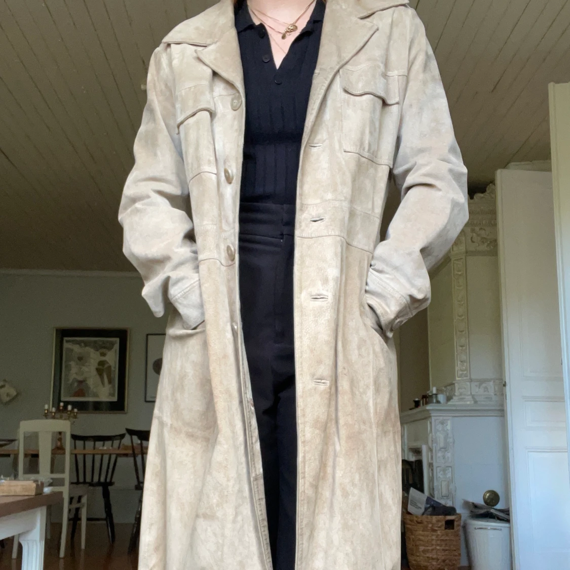 Beige mockakappa - 90