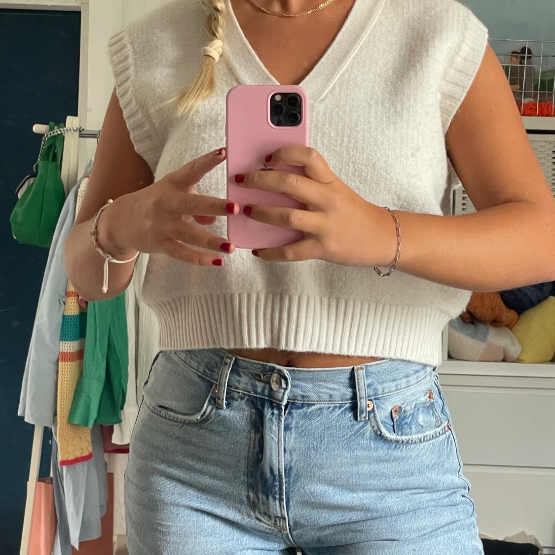 Stickad väst🫶🏼 - 90