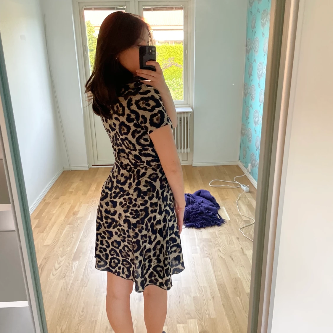 Leopard klänning - 90