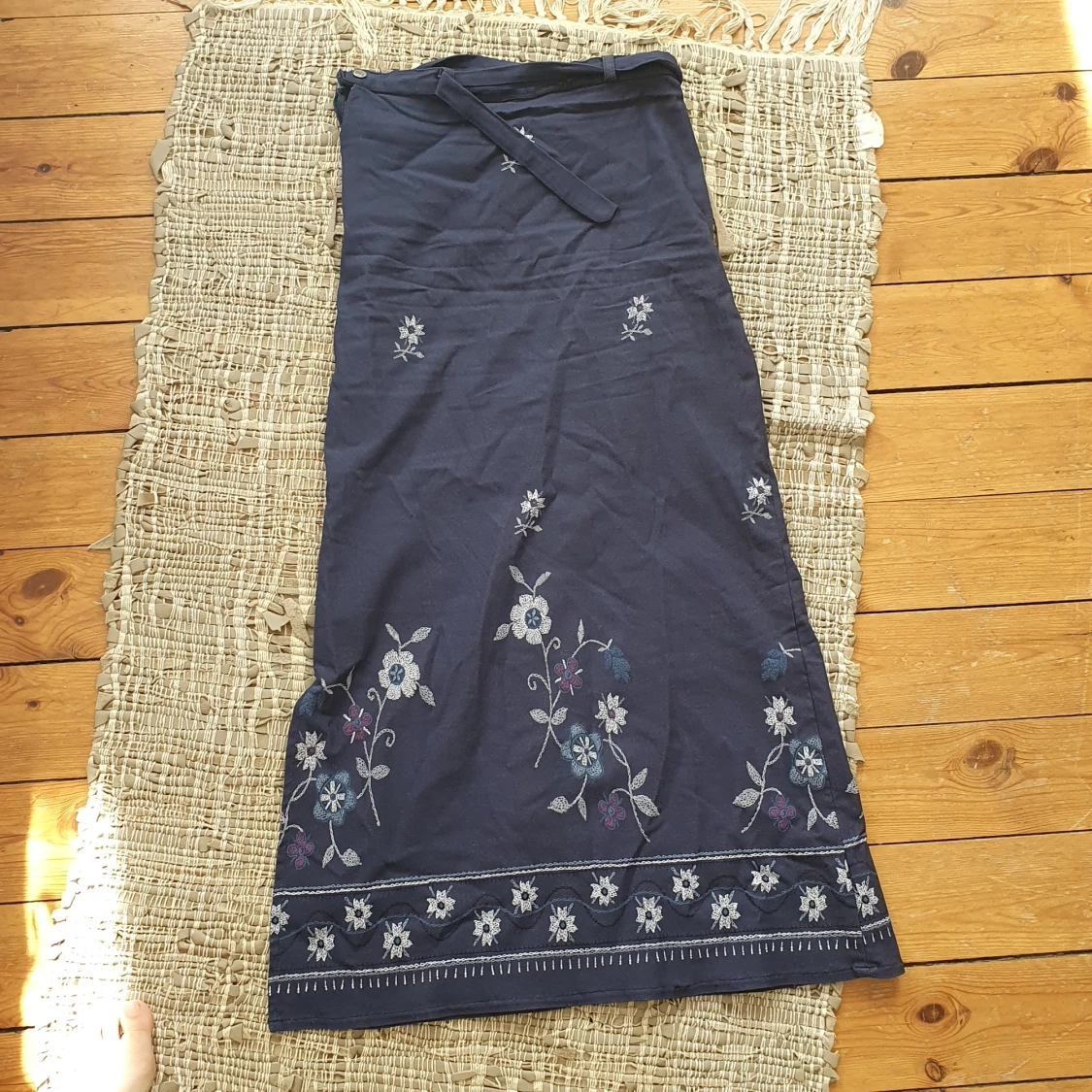 90s broderad vintage kjol - 91