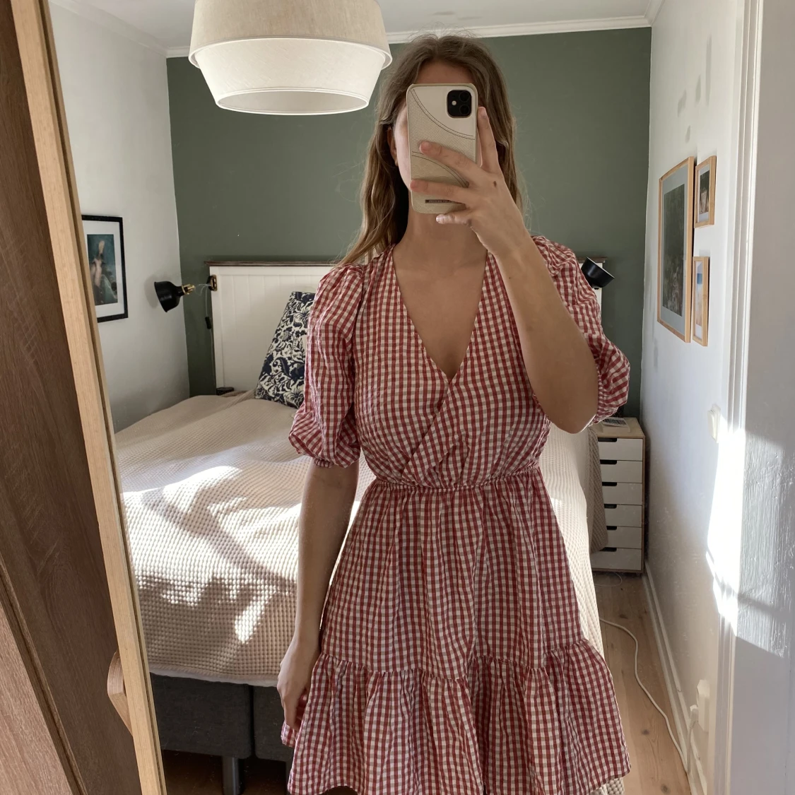 Rutig klänning från Mango - 91