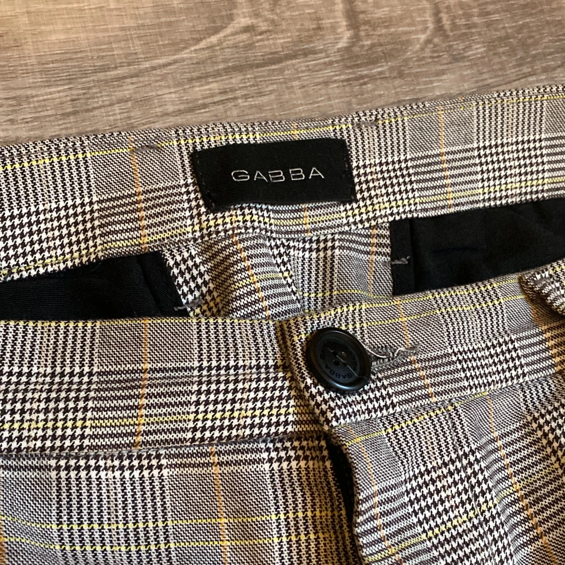 Rutiga kostymbyxor  - 90