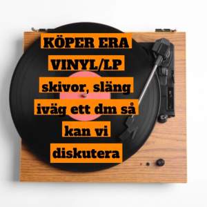 Köper era vinyl/ LP Skivor!  