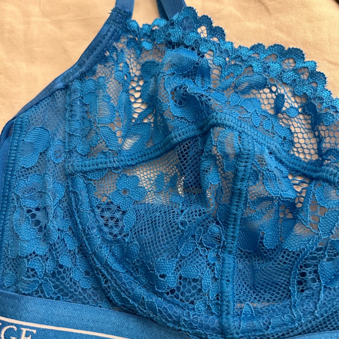 Blå bralette från Lounge Underwear - 91