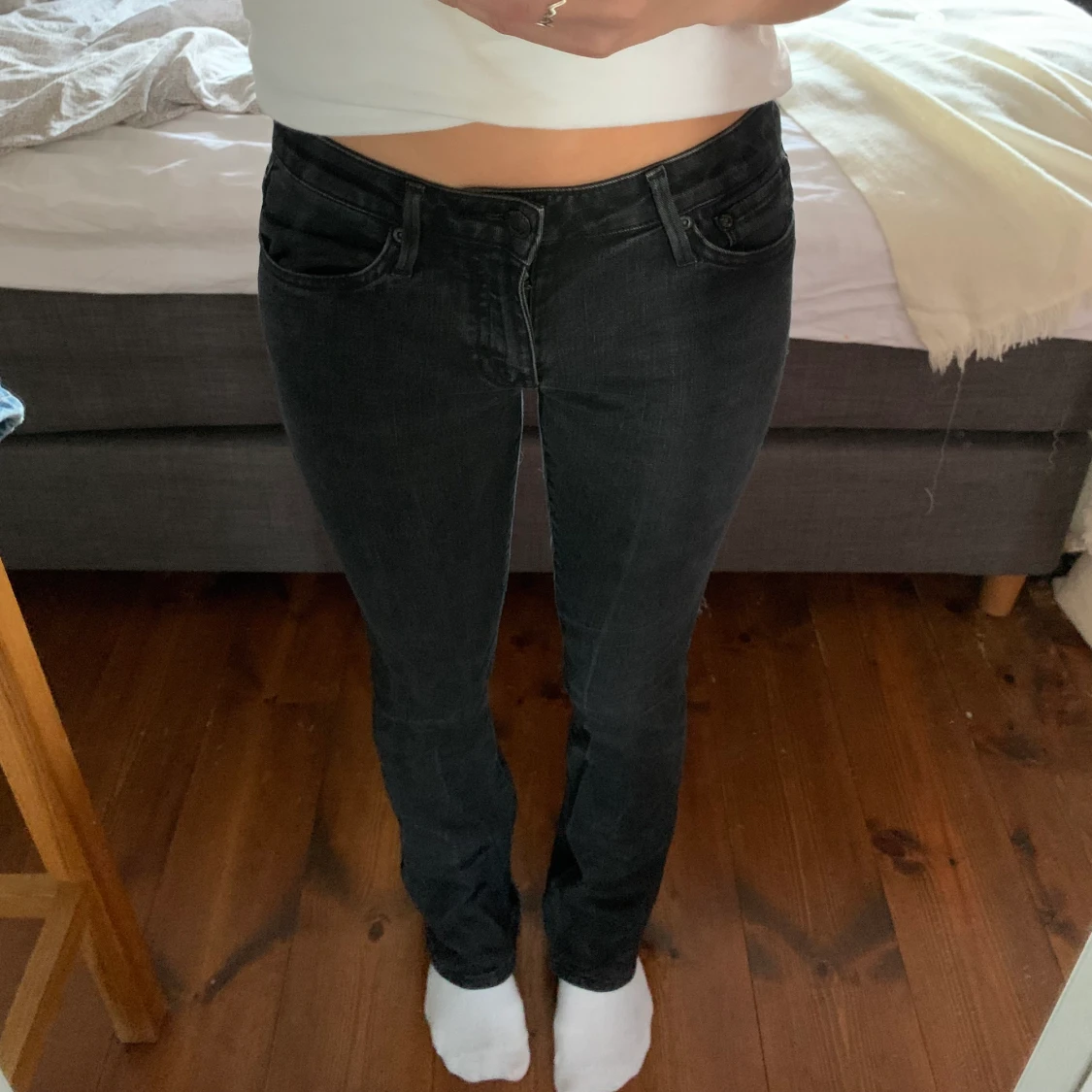 Lågmidjade Bootcut jeans  - 90