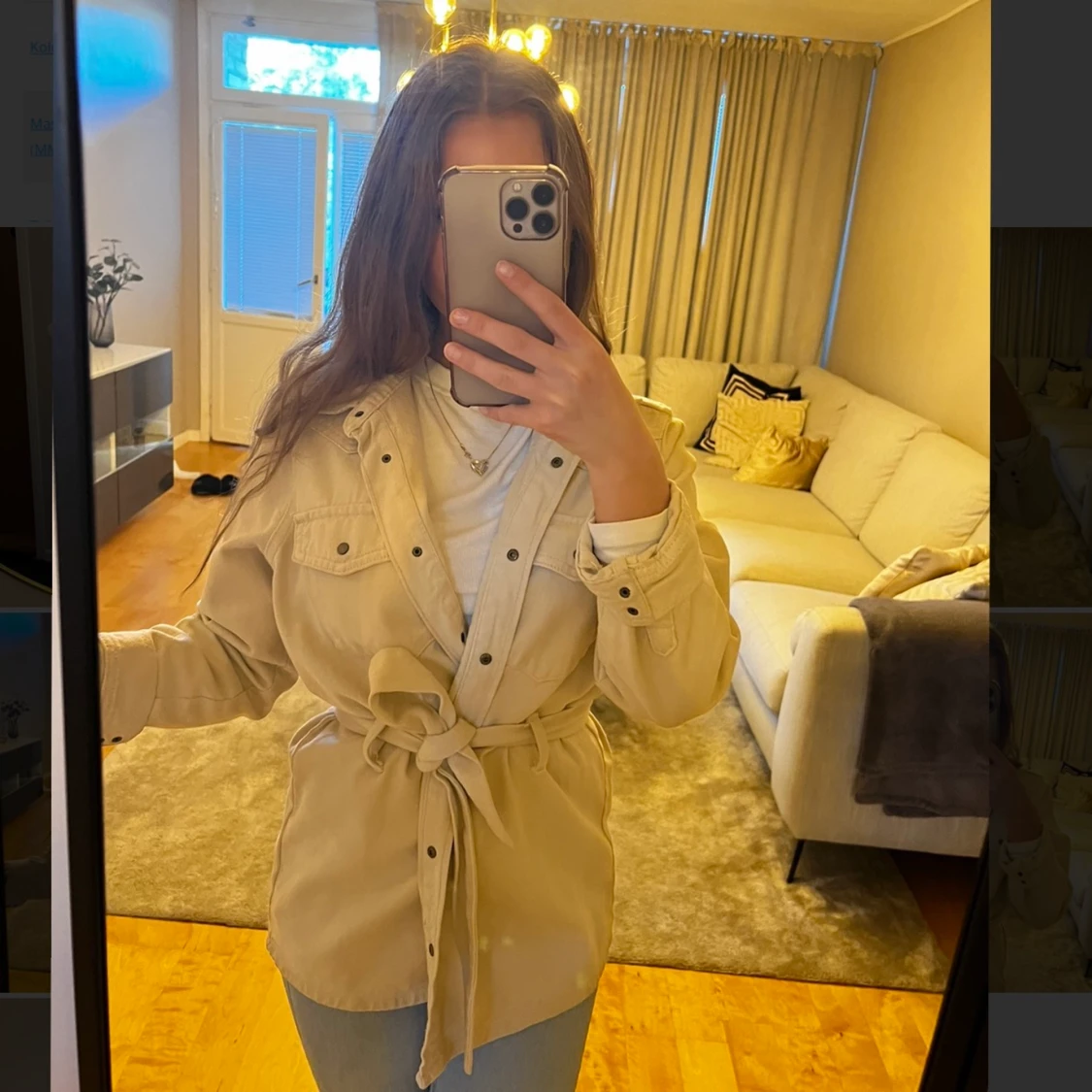 Jacka med skärp - 90