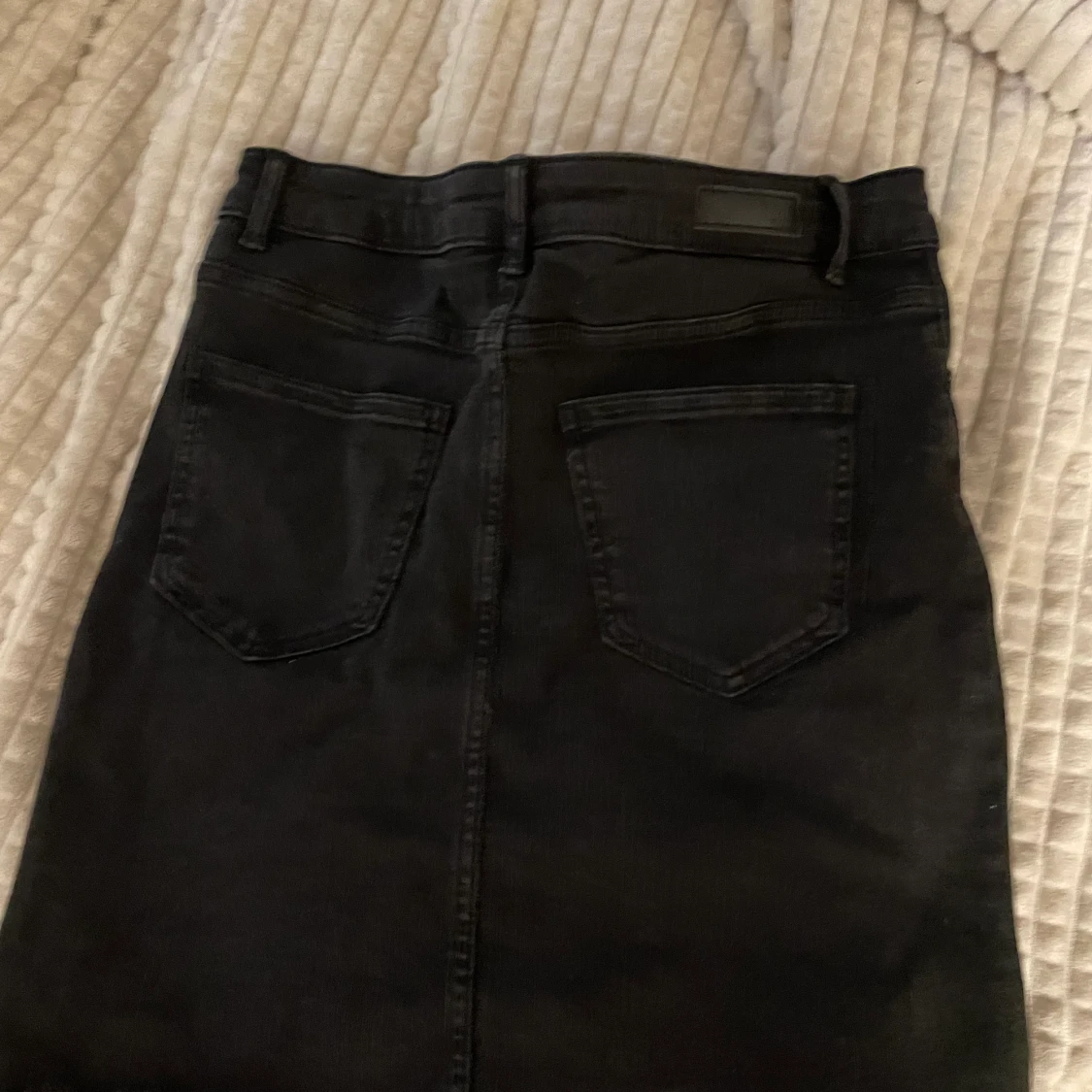 svart jeans kjol - 90