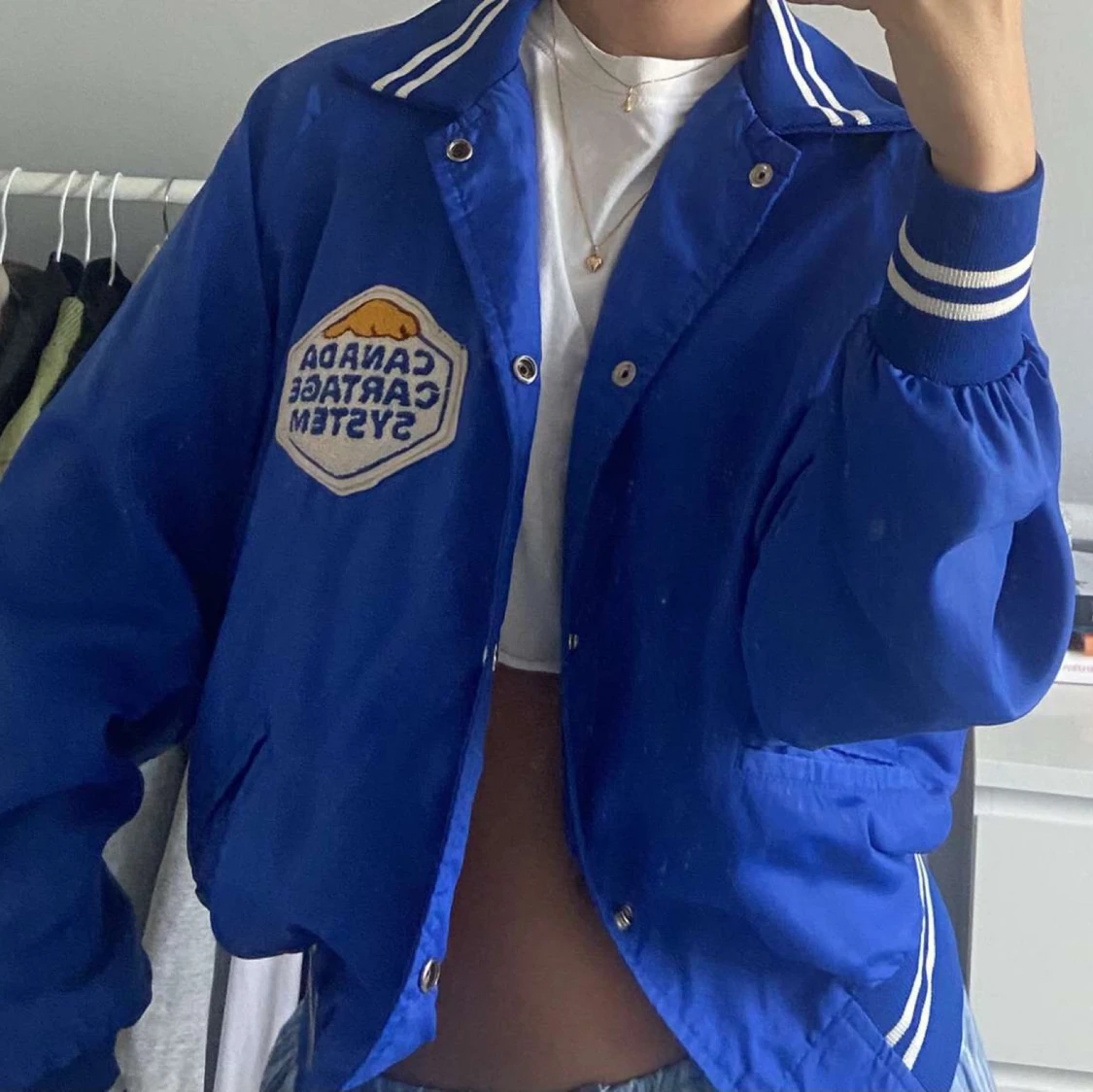 Vintage bomber jacka