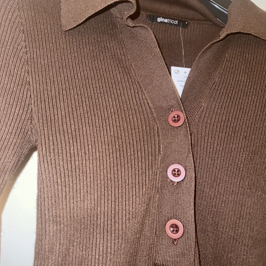 Stickad klänning från Gina tricot - 91