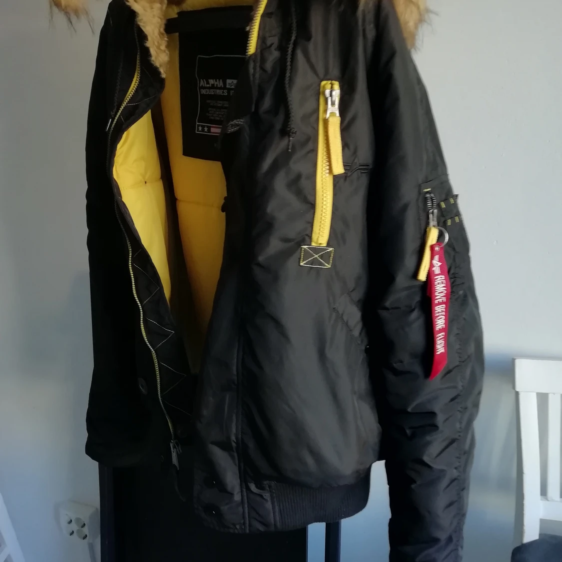 Ny alpha industri vinterjacka  - 90