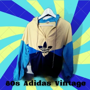 Adidas 80s Vintage Sweatshirt - Worn, but with great care. Cool colors and dope design. Very rare!