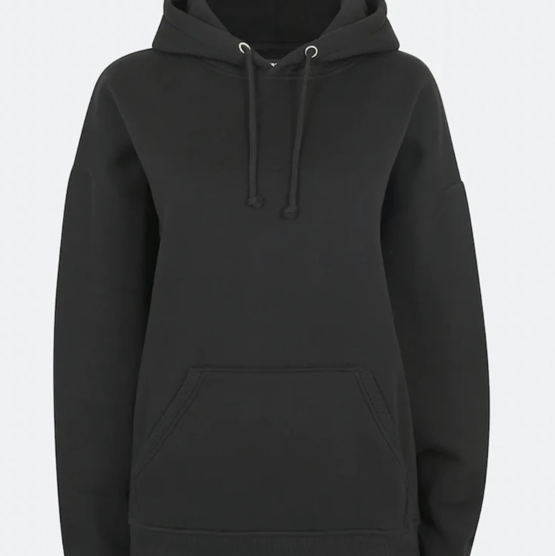 svart bik bok hoodie