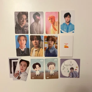 Kpop Bts Officiellt Photocards  - Ni får gärna ringa in vilka ni är intresserad av Album pcs 95kr Message card 20kr Pob 150kr Ld 250kr Jin in the seom 50kr Rm in the seom *damaged 20kr Deco kit 50kr Dicon set 70kr Står ej för postens slarv men packar så säkert jag kan