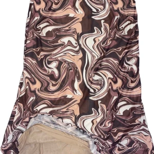 midikjol i mesh - !kontakta mig vid intresse av köp!  snygg midikjol i olika nyanser av brun