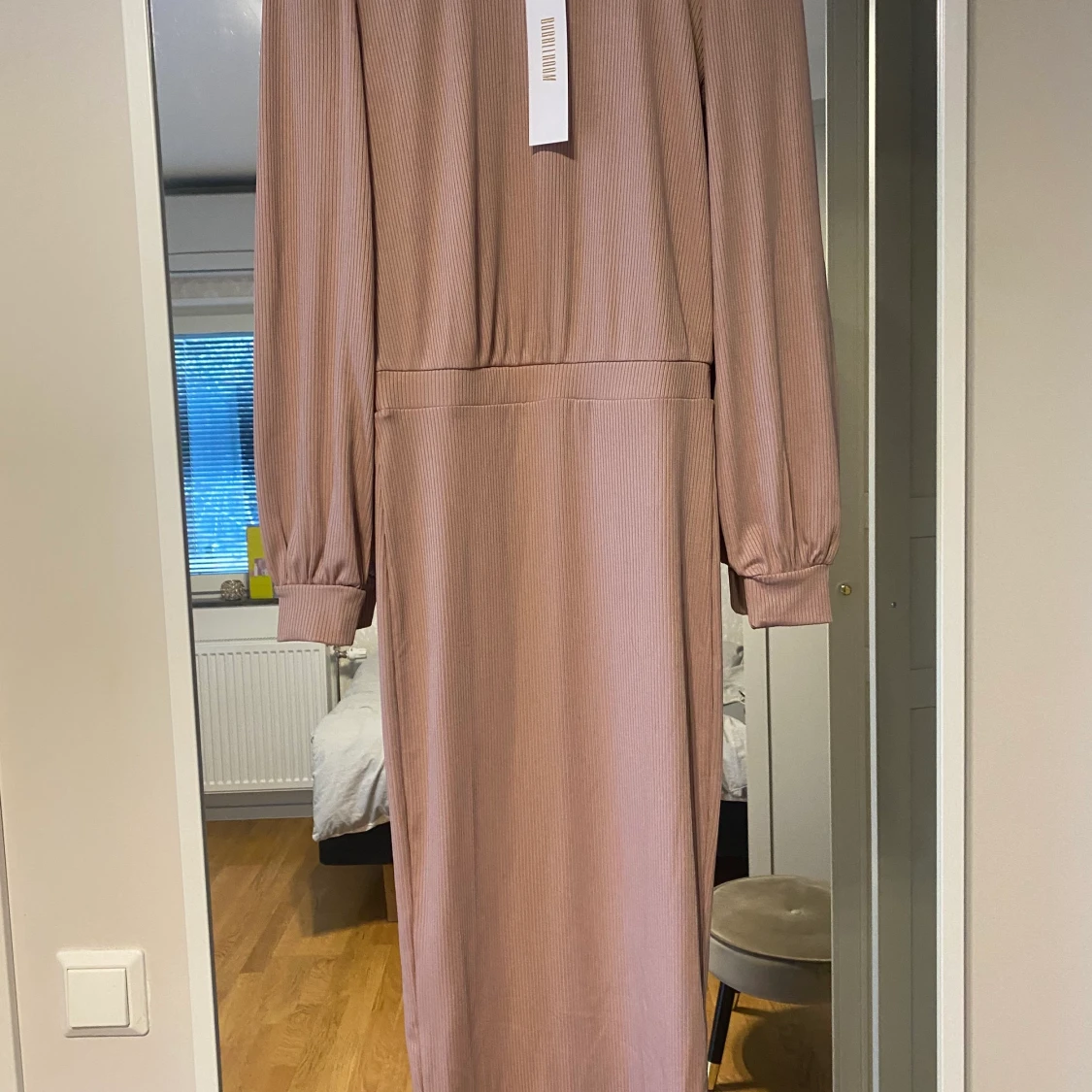 Rosa klänning storlek XS