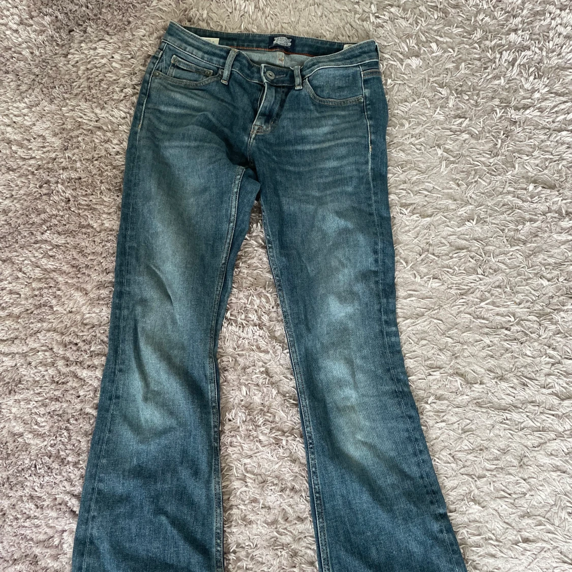 Lågmidjade Crocker jeans