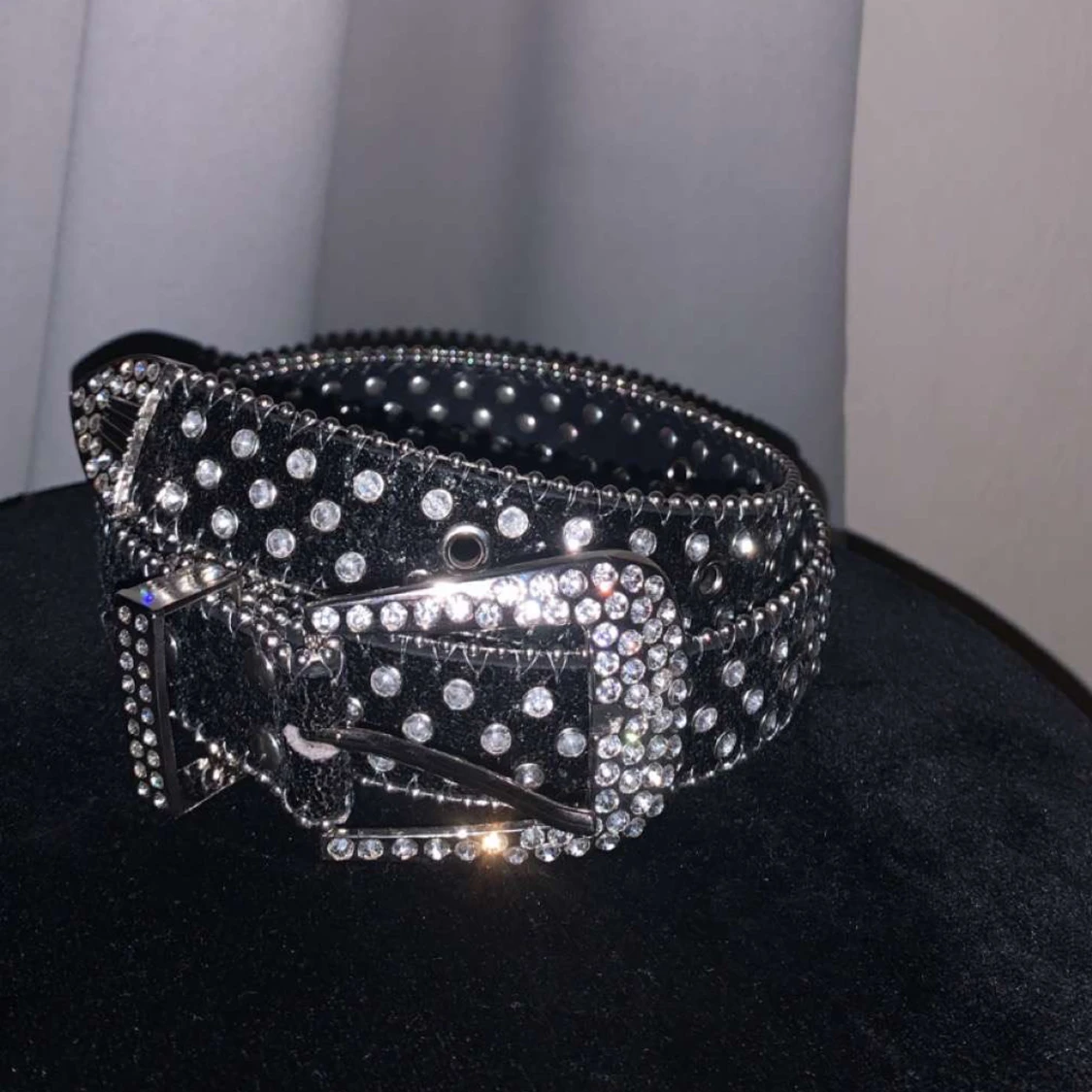 Rhinestone bälte