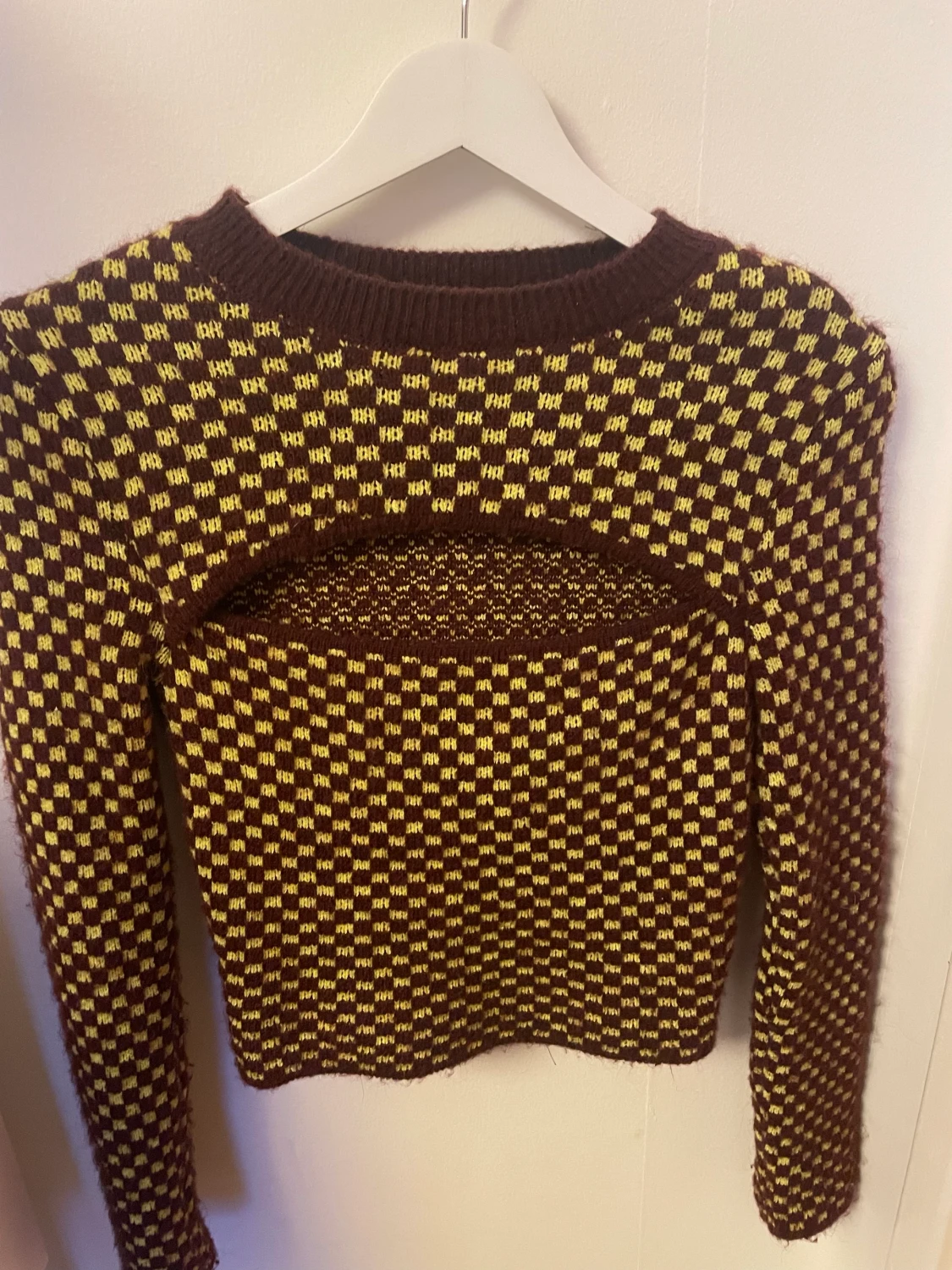 Stickad tröja 