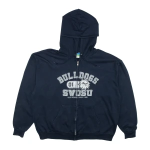 VINTAGE CHAMPION ZIP HOODIE - XL - Vintage champion zip hoodie i storlek XL. Storlekarna är inte helt pålitliga då det är vintage så vi rekommenderar att tänka att plagget är en storlek mindre. Skriv för fler bilder/info! 