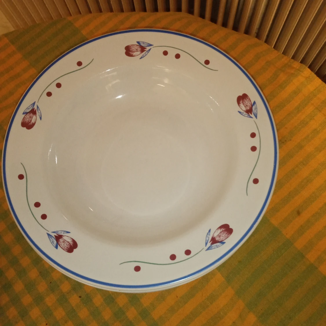 Set,koppar,fat,mattallrikar .