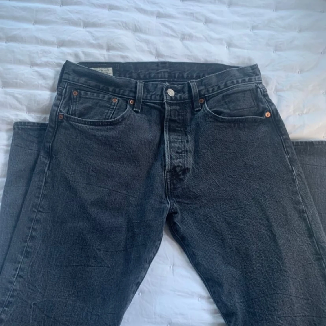 Svarta Levi's 501 jeans - 90