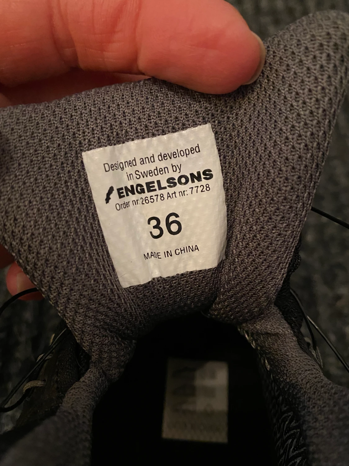 Vandrarkängor storlek 36 - 90