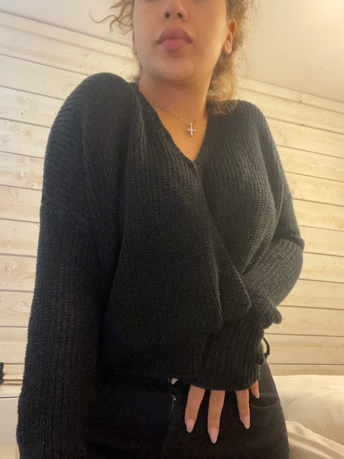 Urringad tröja i rygg  - 90