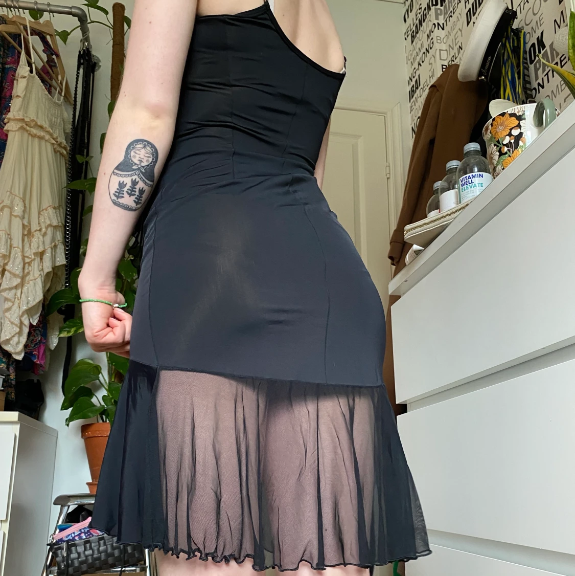 Svart festklänning från med Omar Piragino - 90