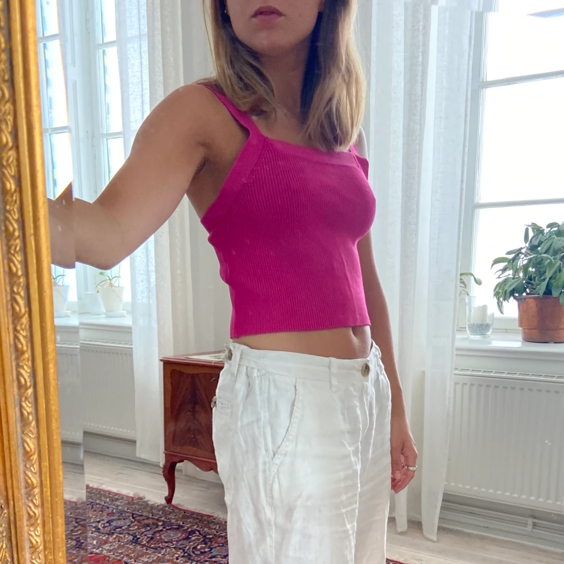 rosa linne från HM I strl. XS - 91