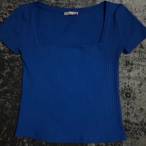 Blå top från zara  - Blå topp från zara aldrig använd💙