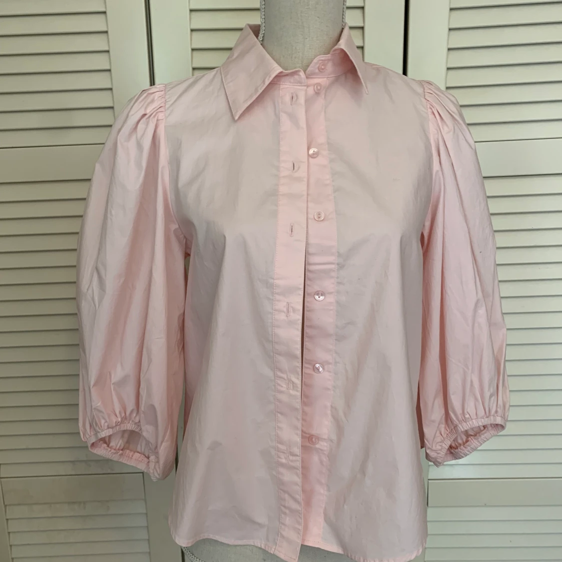 Rosa halvärmad topp