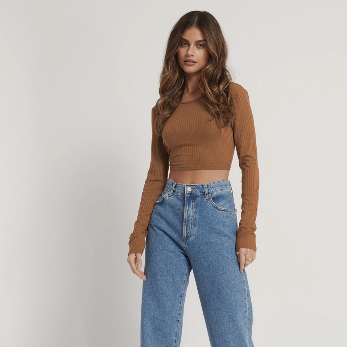 Handpicked X NAKD Ribbad tröja  - 91